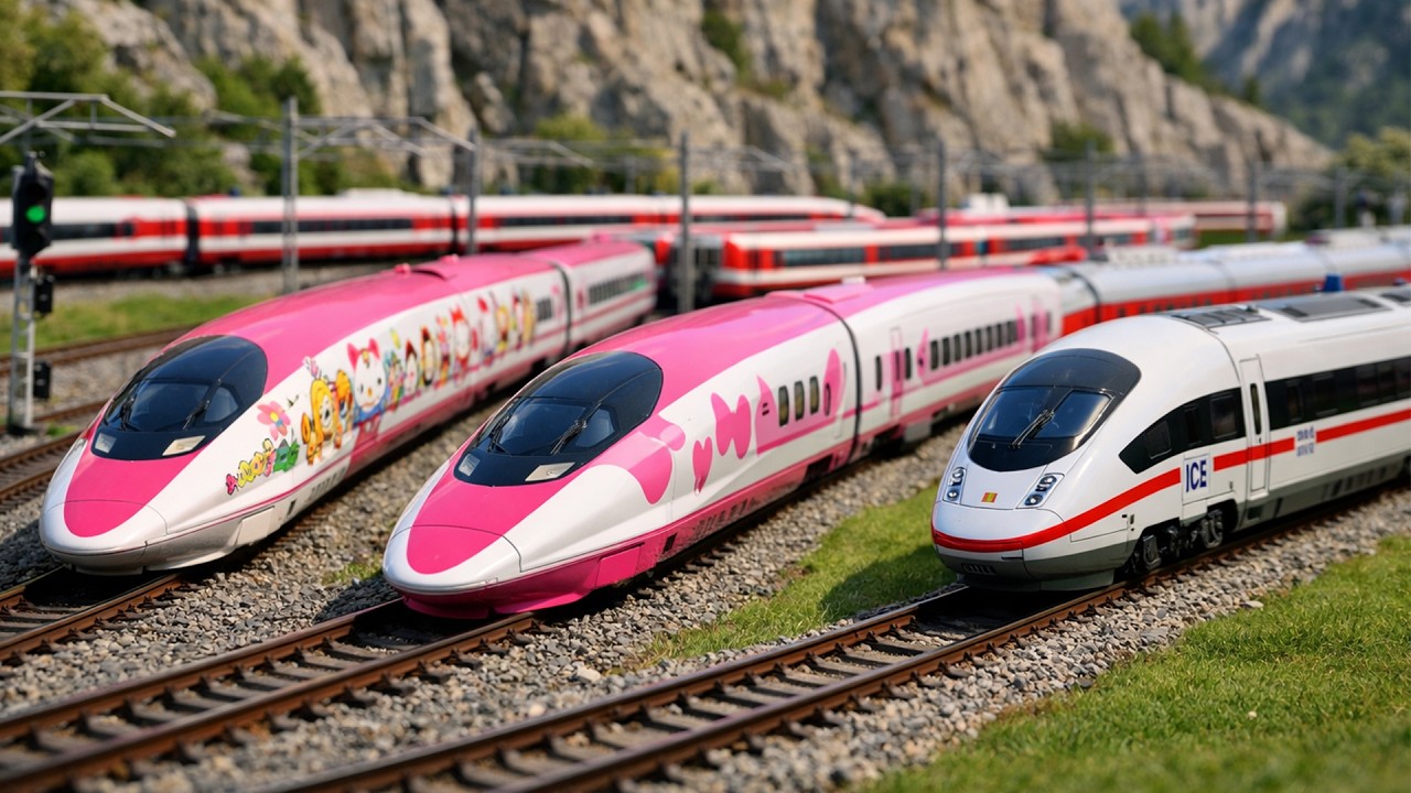 Kato N Scale E6 Komachi & LNER Azuma Shinkansen Train Unboxing | Model Train Collection