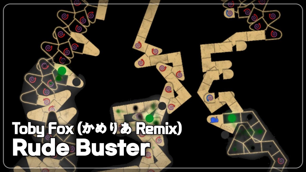 [ ADOFAI Collaboration #1 ] Toby Fox - Rude Buster (Camellia Remix) [map by 고뭉&ChiRin]