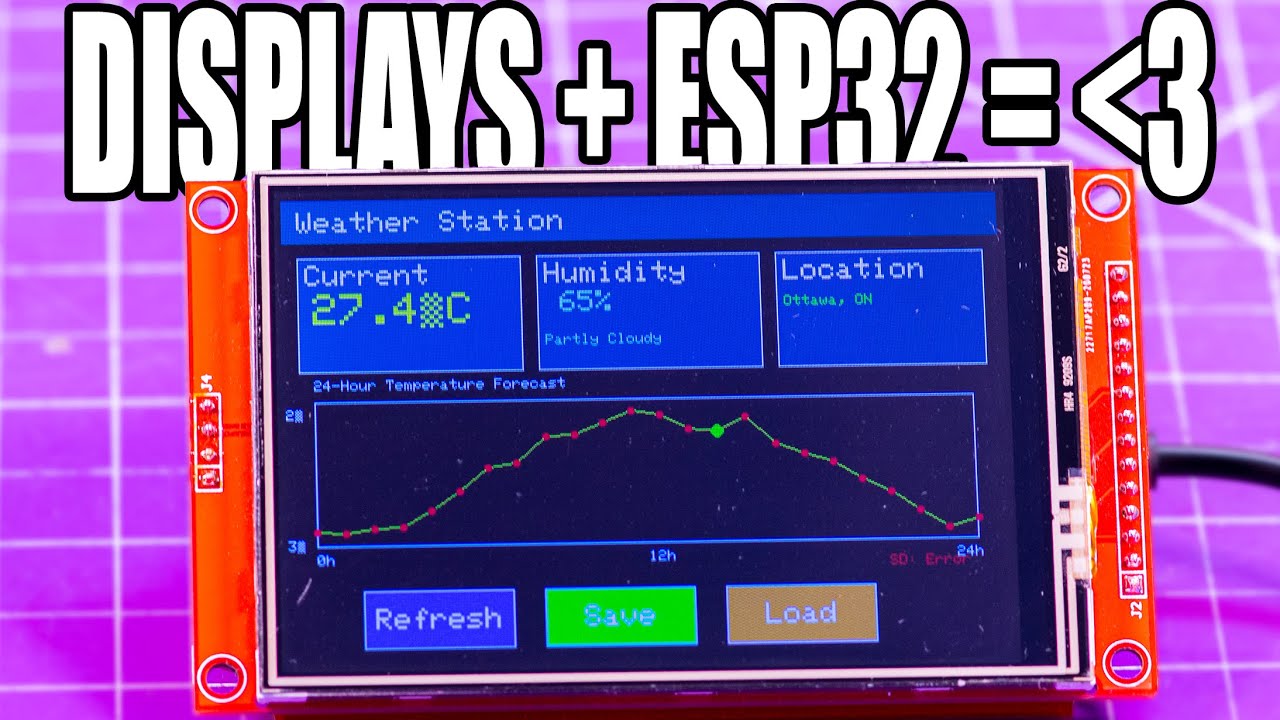 Touch Your ESP32! - Custom PCB For 3.5