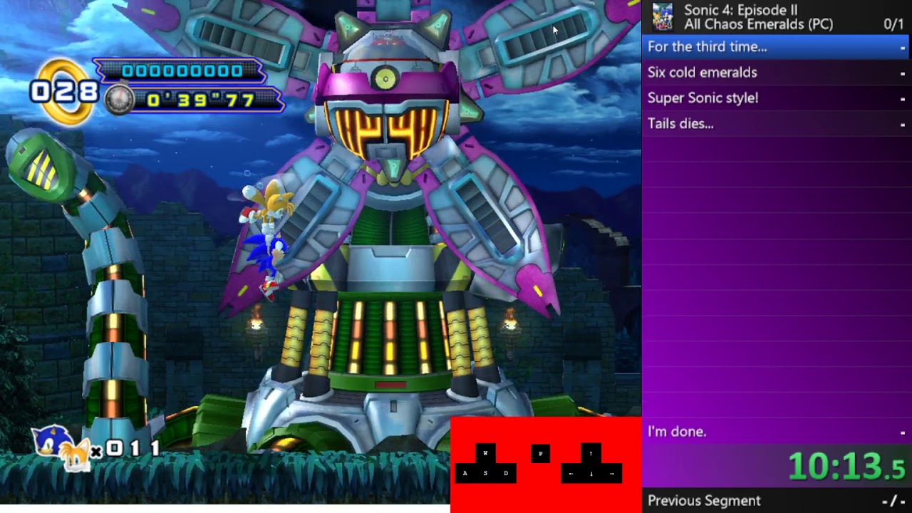 Sonic the Hedgehog 4: Episode 2 Speedrun 