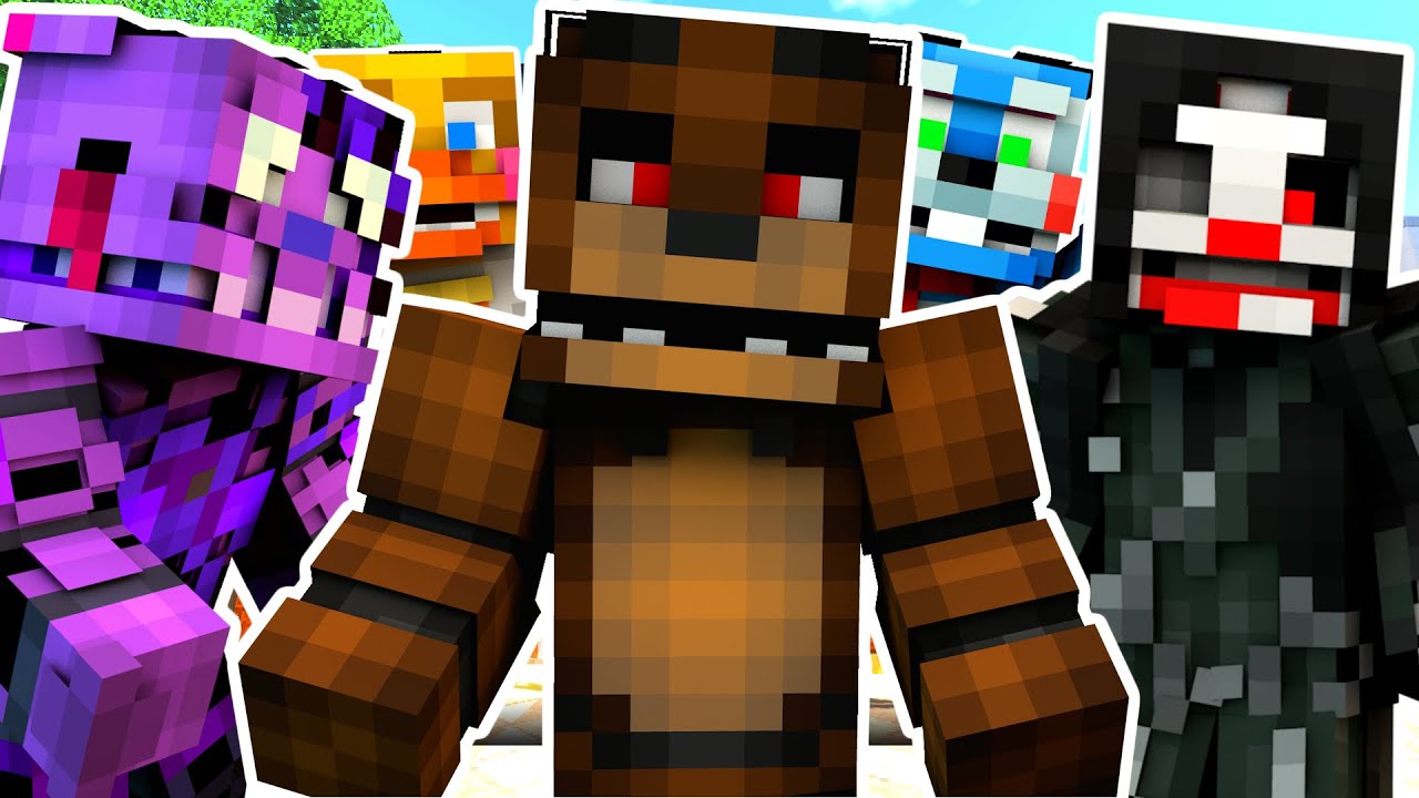FNAF V MINECRAFTU 🐻 | JAK SE STAVĚLA CELÁ MAPA ?! 😲