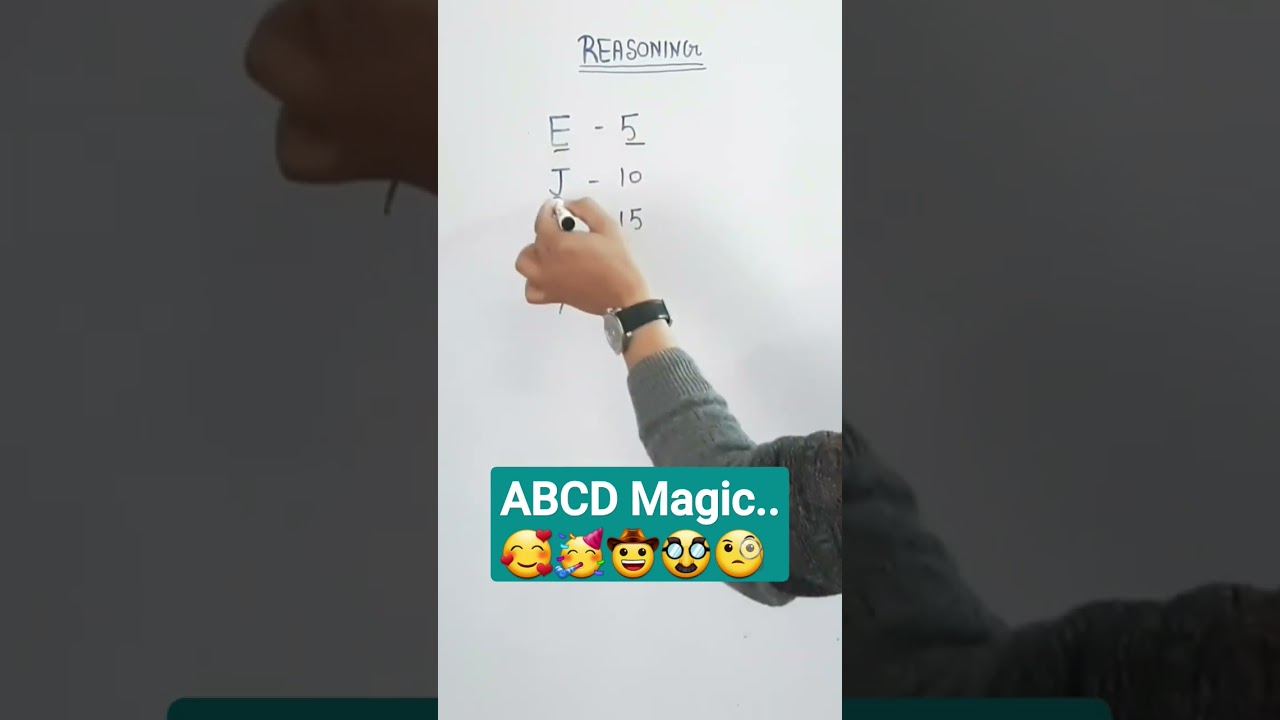 ABCD|Alphabet Number|Reasoning|Place of Alphabet|Magic of Number|lokwani pathshala|K ka number