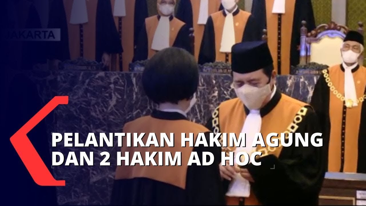 Prosesi Pelantikan Nani Indrawati & Cerah Bangun sebagai Hakim Agung dan 2 Hakim Ad Hoc Lainnya!