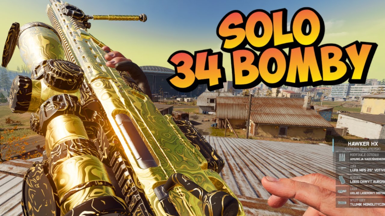 MOJA NAJLEPSZE GIERKA SOLO! BUILD DO HAWKER - WARZONE