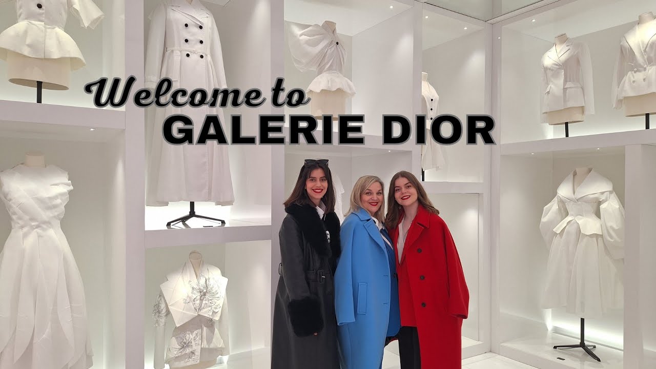 PARIS VLOG | GALERIE DIOR AND CAFE DIOR | FULL TOUR