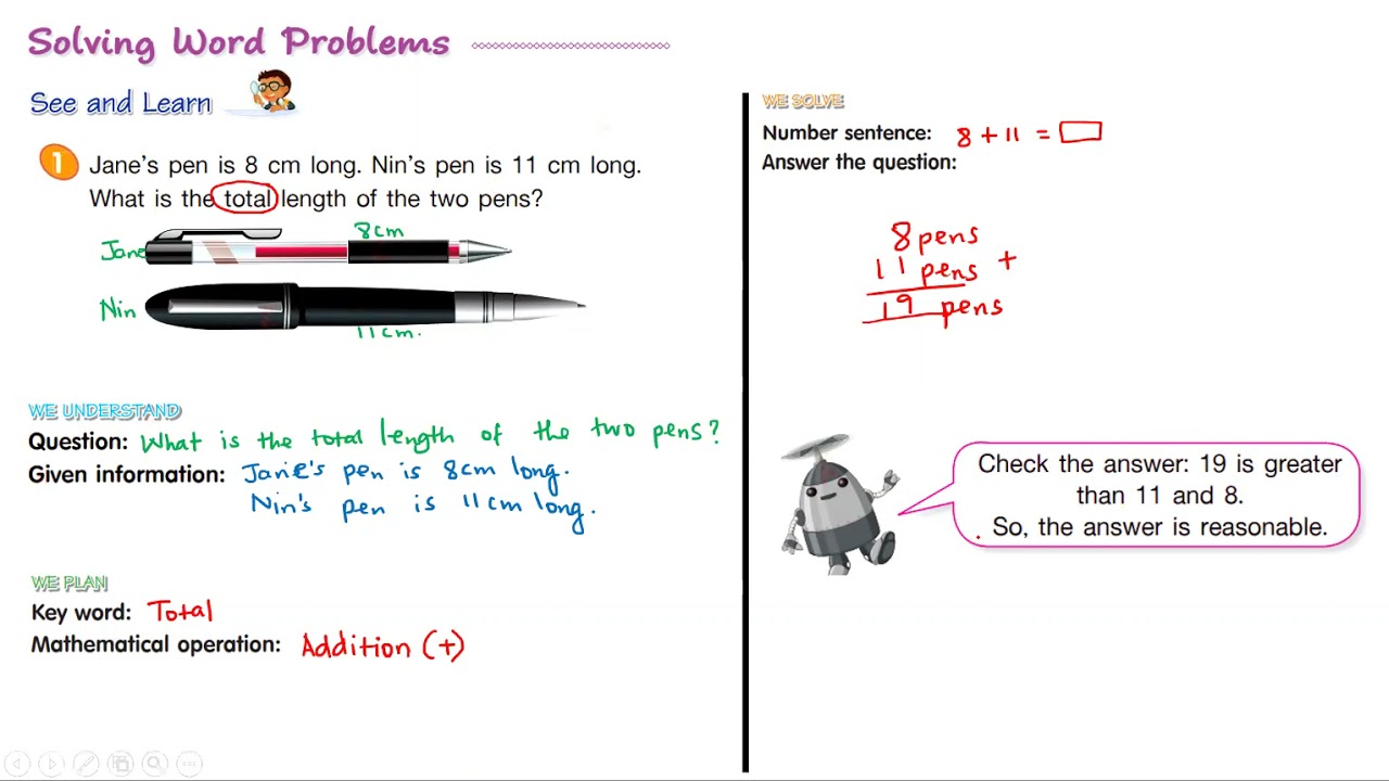 P1 Word Problems