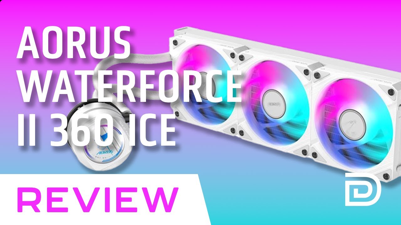 Обзор жидкостного процессорного кулера GIGABYTE AORUS WATERFORCE II 360 ICE