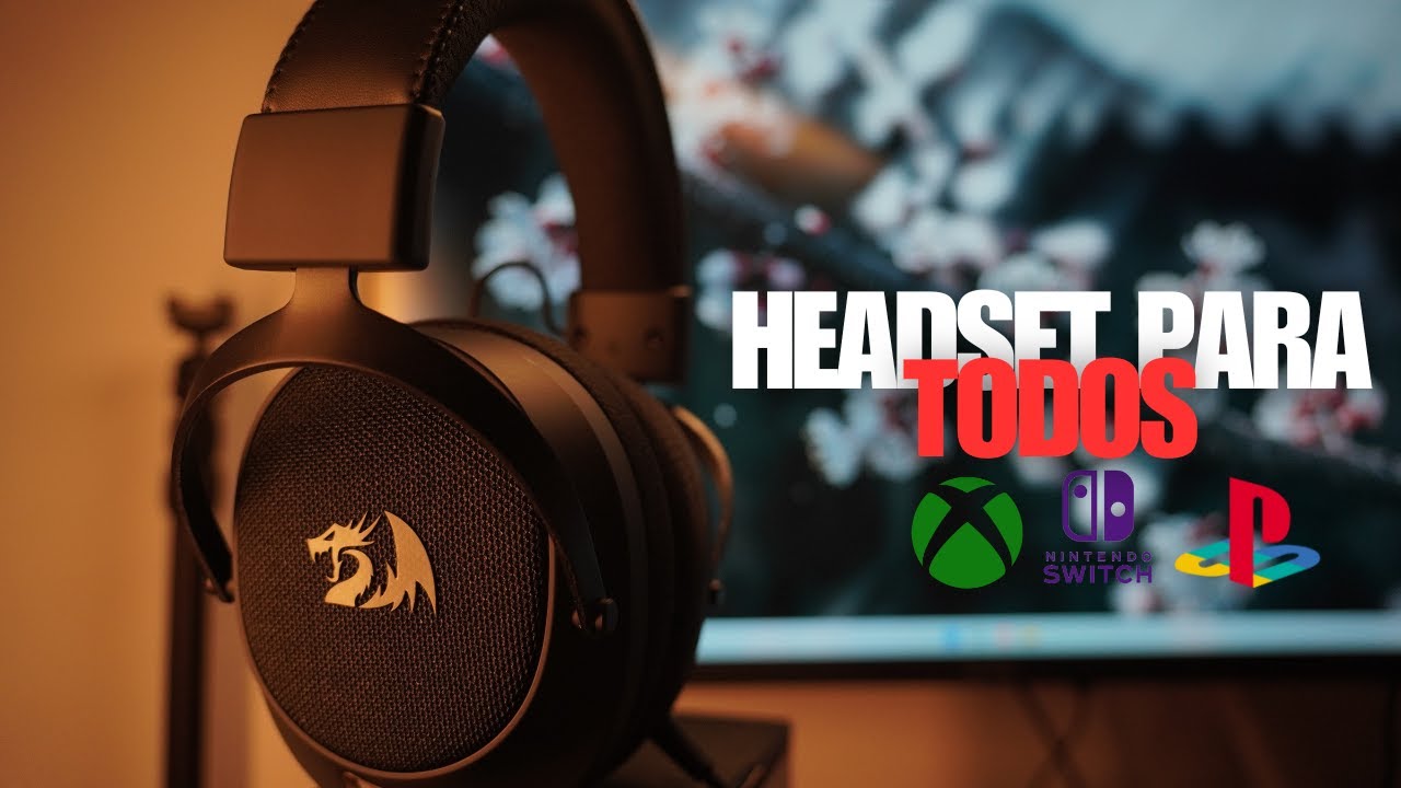 Redragon H858 | El headset que juega en todas las plataformas | Shivil