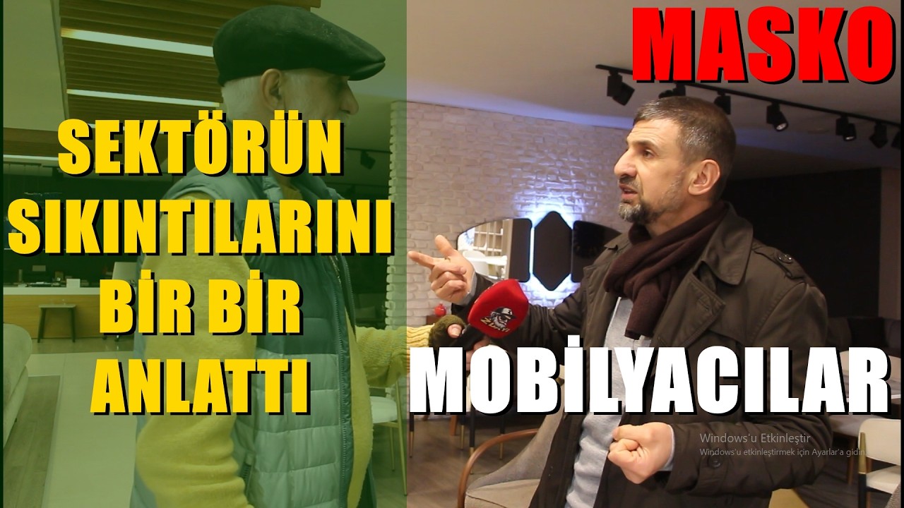 MASKO MOBİLYACILAR SİTESİNDE SON DURUM #zdayı #sokakröportajları #piyasalar