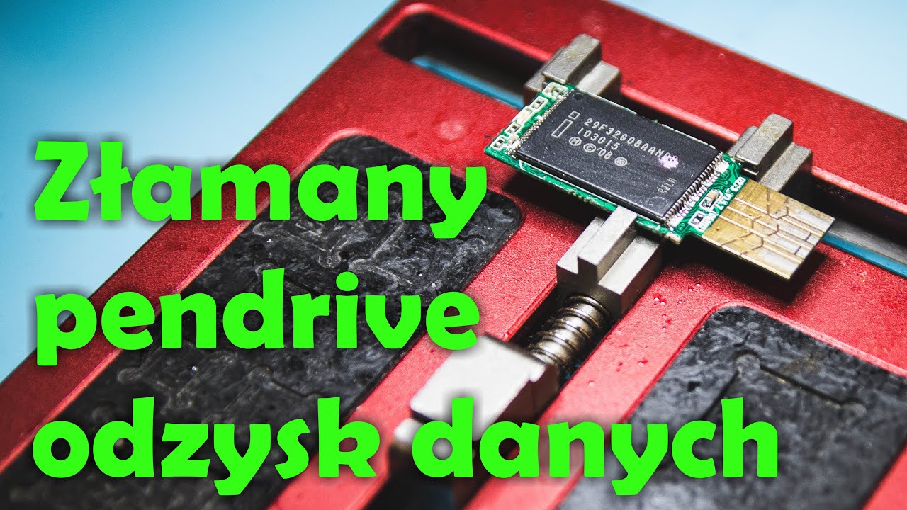 Odzyskiwanie danych ze złamanego pendrive