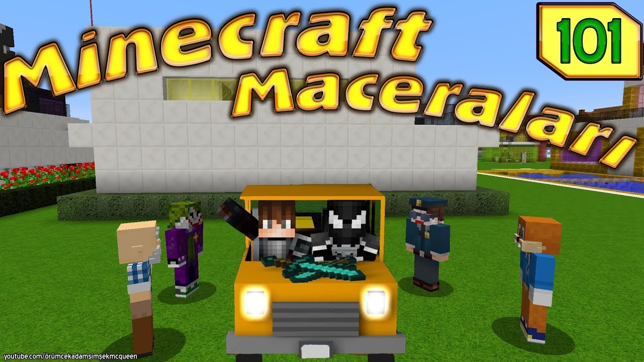 ABUZİ ARABA İCAT ETTİ ÇOK KOMİK (Minecraft Maceraları 101. Bölüm)