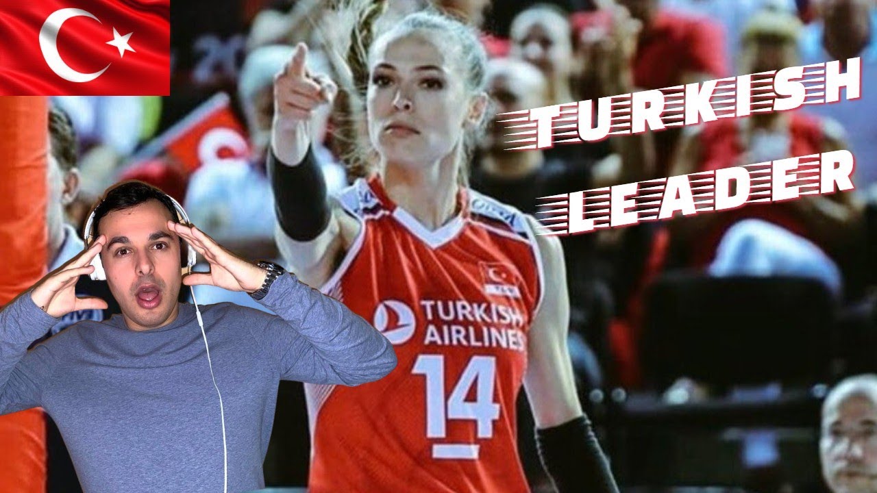 ITALIAN REACTION TO 🇹🇷 EDA ERDEM TURKISH VOLLEYBALL LEADER CAPTAIN