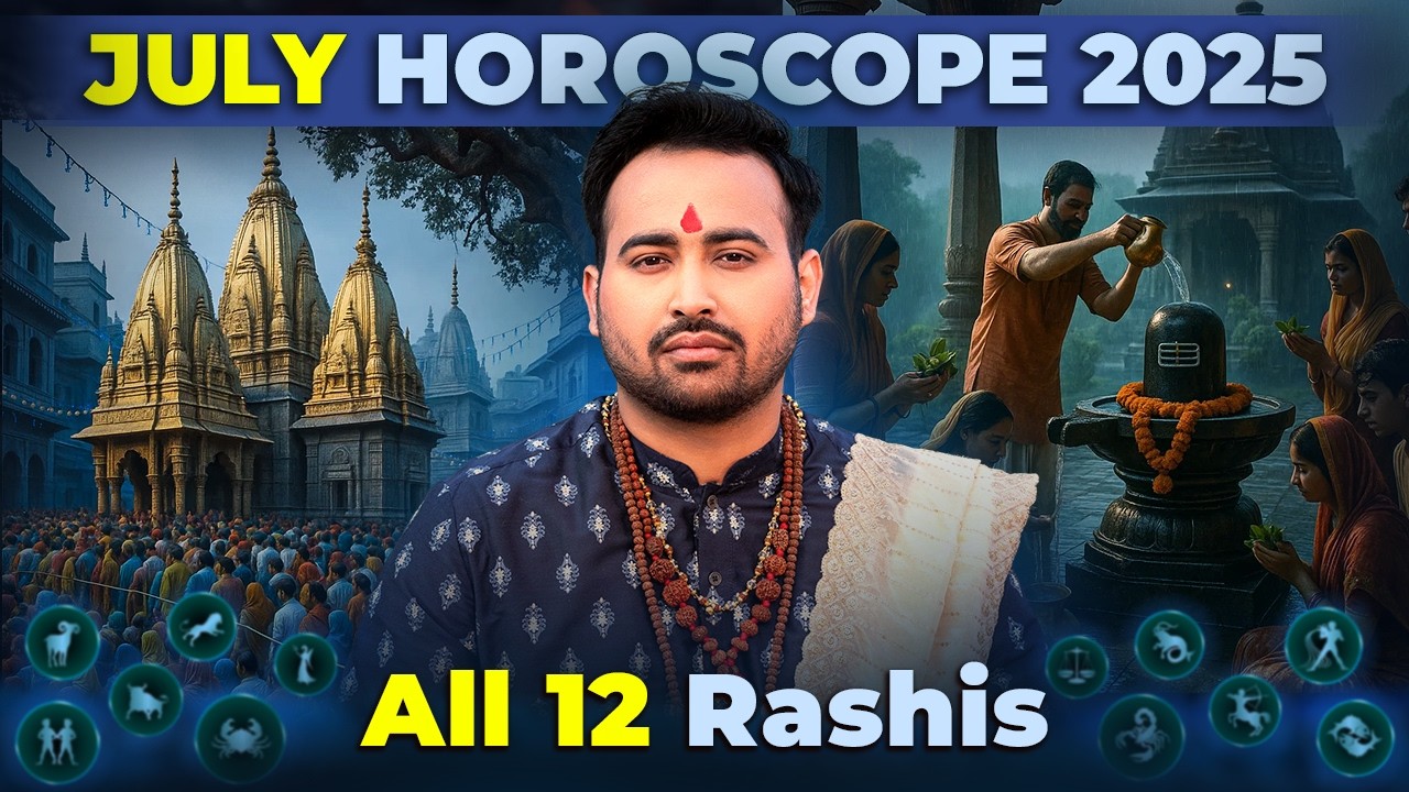 July Horoscope 2025 | जुलाई राशिफल: मेष से लेकर मीन राशि का राशिफल एवं उपाय | Astro Arun Pandit