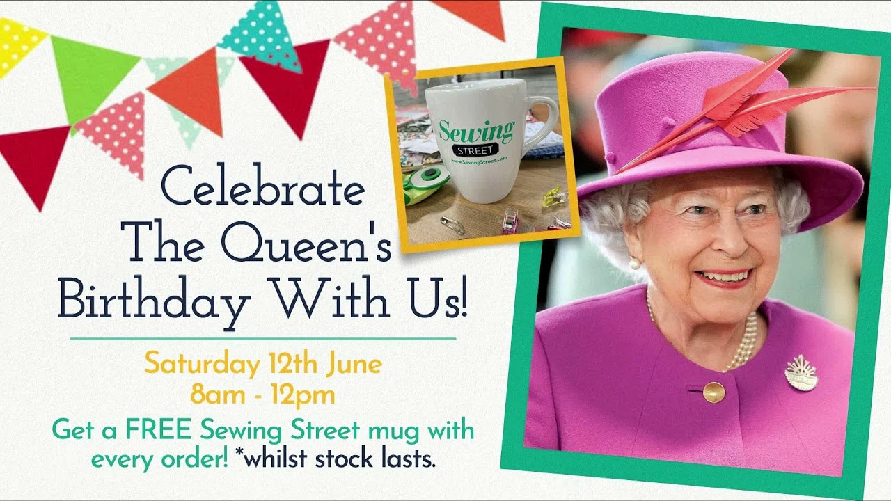 Sewing Street–12/06/2021–Queens Portrait Birthday Quilt & Ruth Robin rulers with Emma Bradford