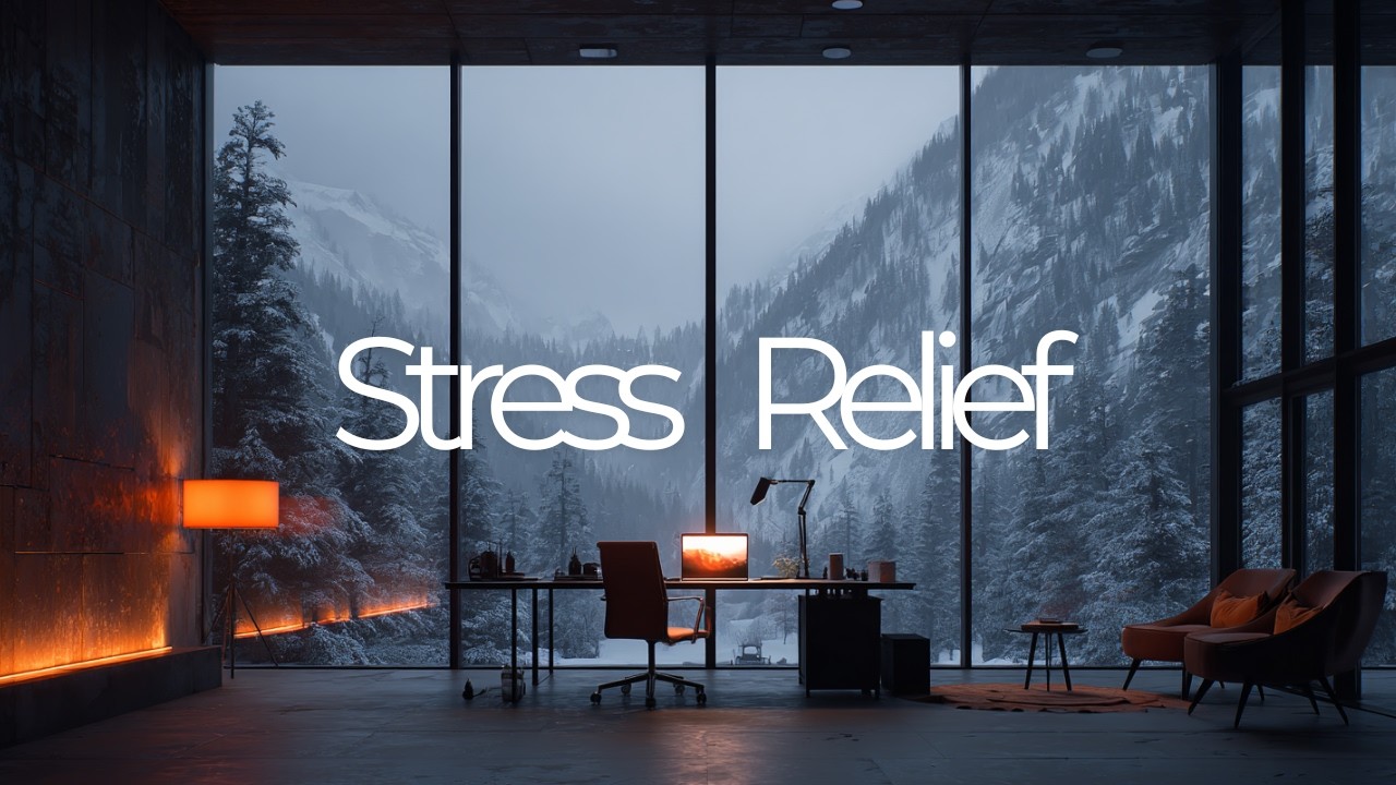 Stress Relief Focus Music: Relax and Refocus | Soft Ambient Background for Calm Productivity