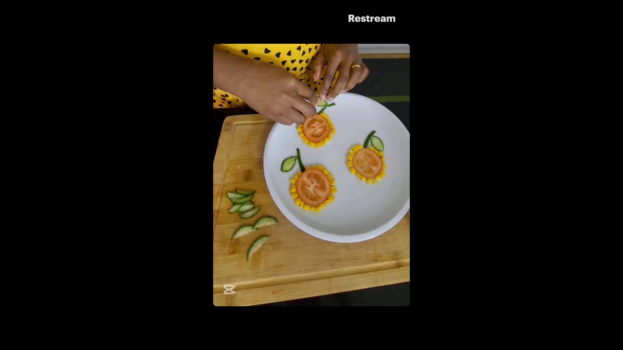 tomato sun flower fruitart