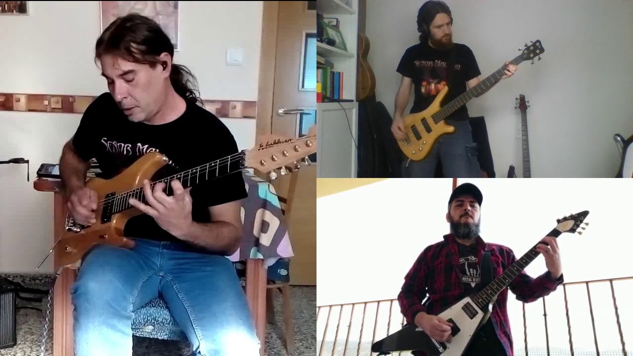 Resistiré - Barón Rojo. Cover de Señor Maligno desde el confinamiento.
