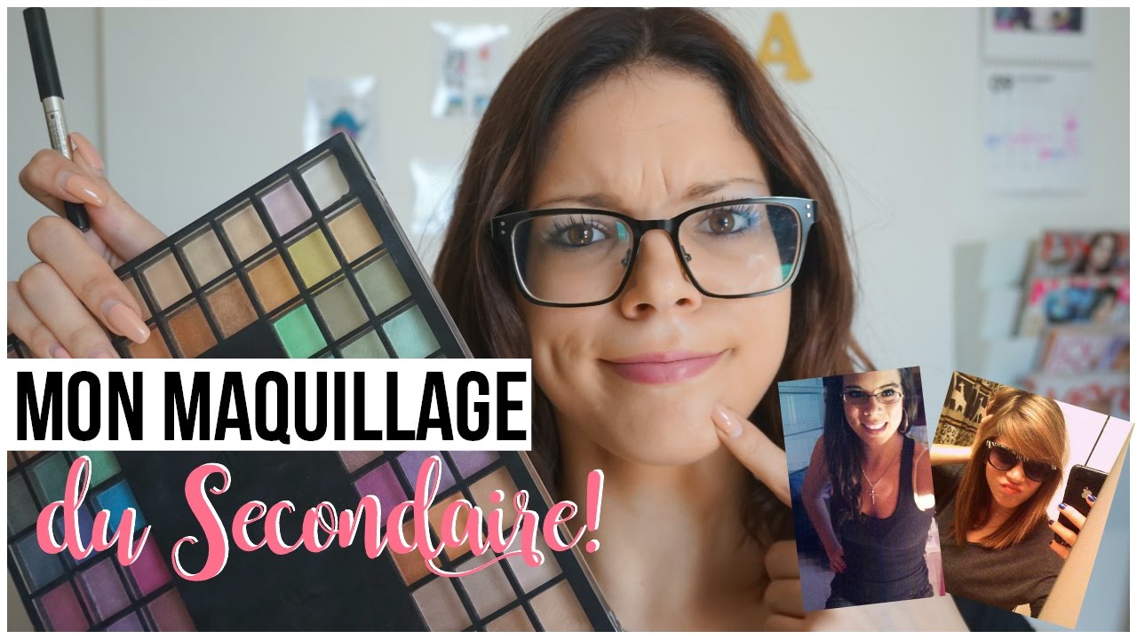 MON MAQUILLAGE DU SECONDAIRE | ARIANNE DL