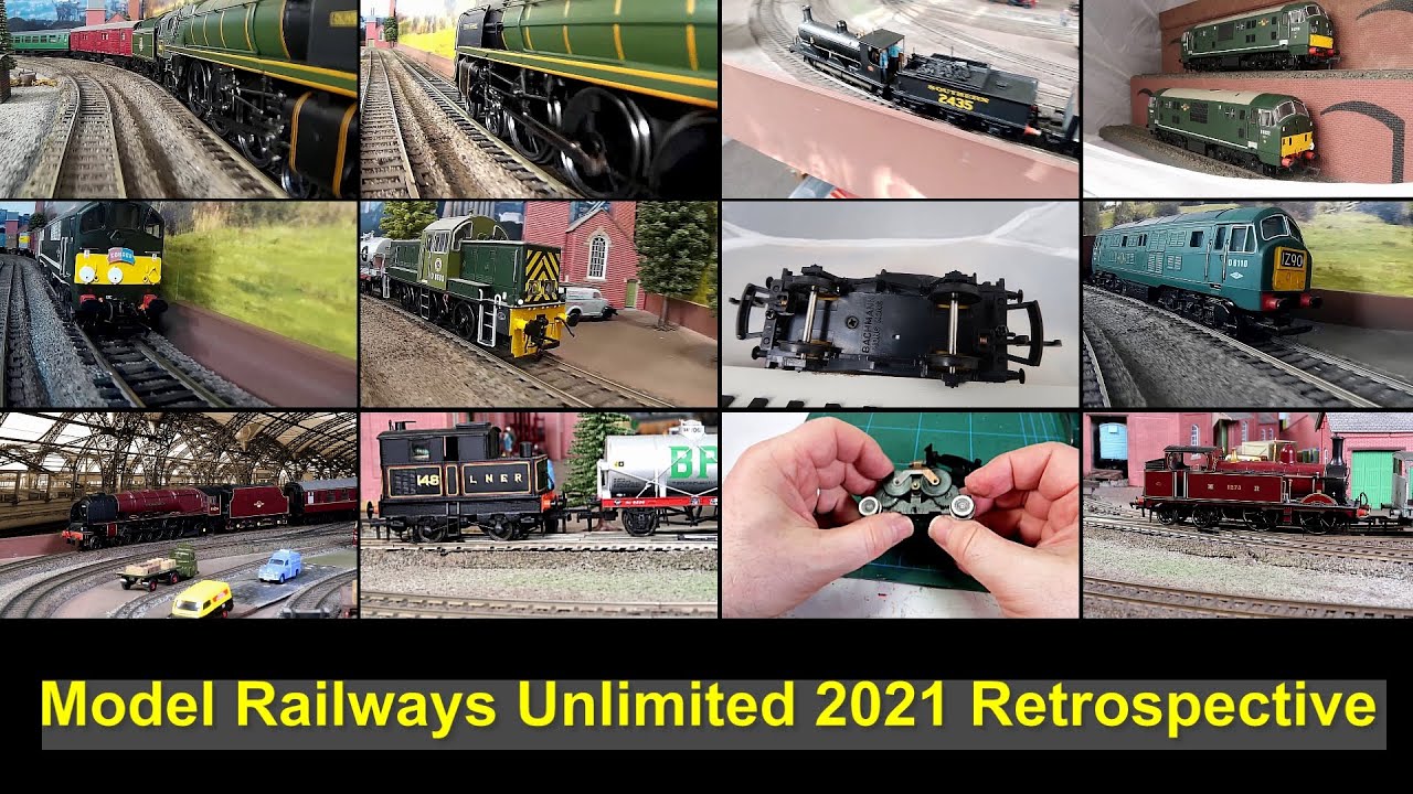 Model Railways Unlimited 2021 Retrospective, 67 videos in 28 mins!
