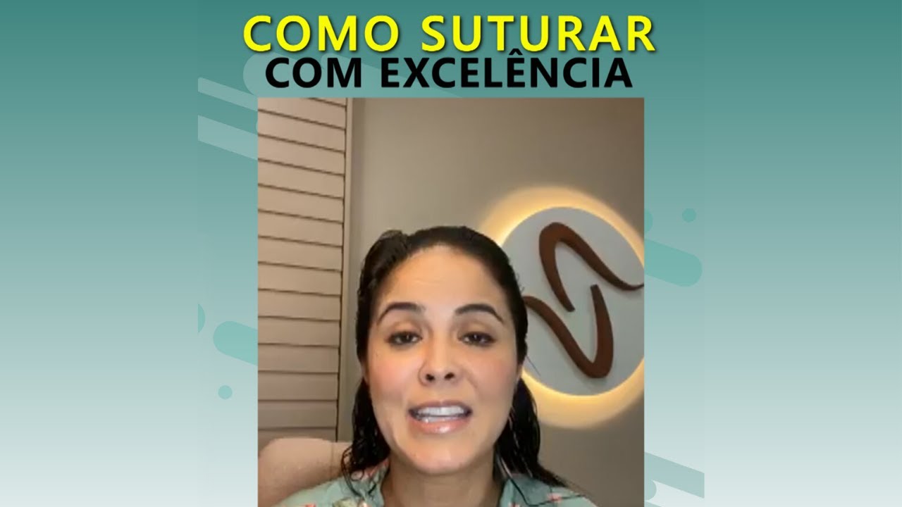 COMO SUTURAR R&Aacute;PIDO E COM A MESMA QUALIDADE DOS PRECEPTORES?