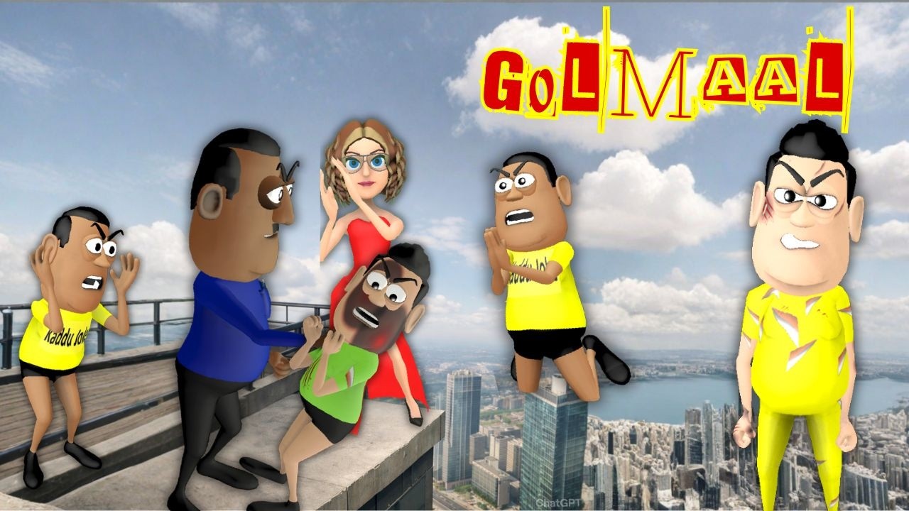 MY JOKE OF - Golmaal ( गोलमाल ) - Kaddu Joke || Kala Kaddu Comedy, Takla Neta Comedy, Gora Kaddu