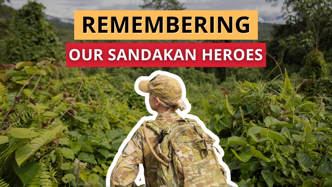 #AusArmy soldiers discover Sandakan's heroes 🥾🍃
