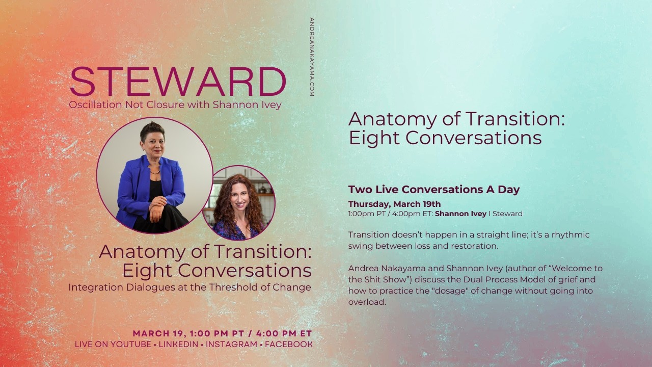 Anatomy of Transition Discussions with Shannon Ivey