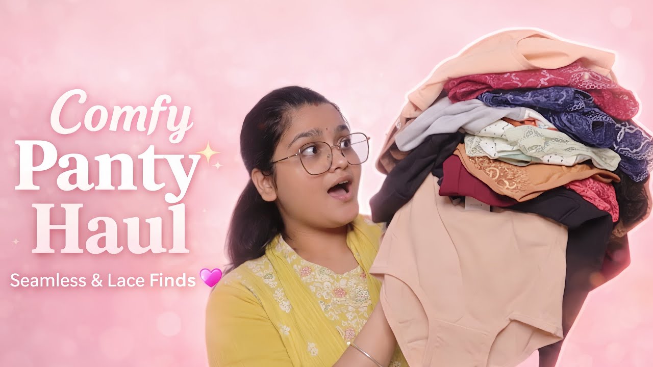 Best Seamless & Lace Panty Haul Under ₹299 😍 subscribe for more ✨