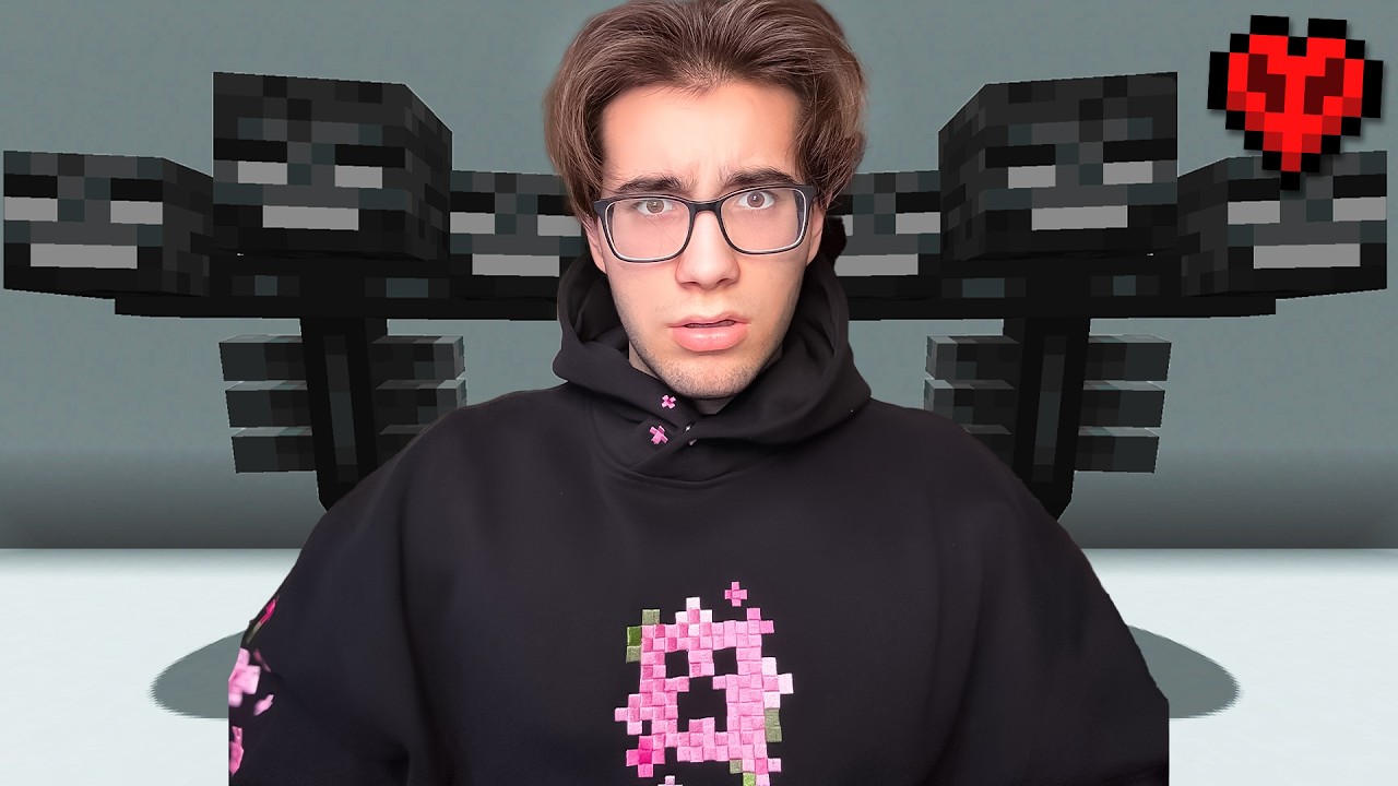 Legyőztem a Minecraft LEGNEHEZEBB Ellenségét Hardcoreban! (háromszor)