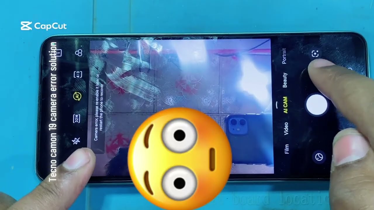 tecno camon 19 Camera error, please re-enable it later or restart the phone to recover IM Mobile