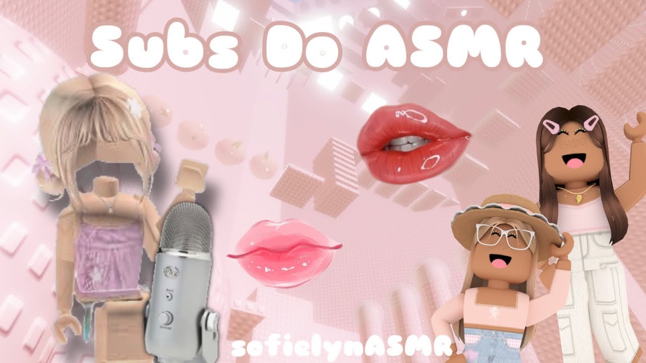 Subscribers Do ASMR 1K Special! (Roblox ASMR🌷) 💤😴