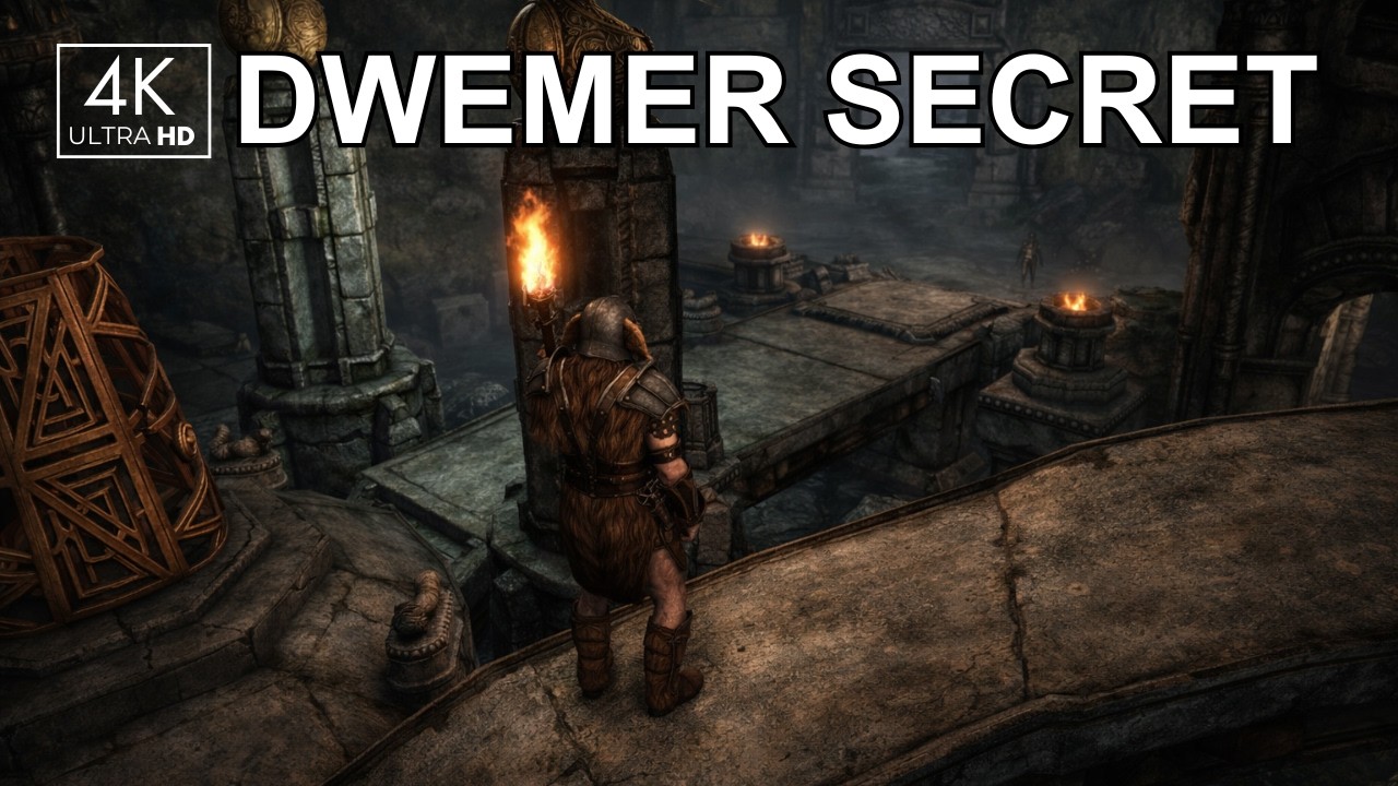 Hidden Dwemer Secret Beneath Markarth | Skyrim Spring Ambience | Skyrim/Elder Scrolls Music