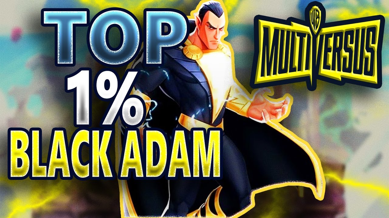 TOP 1% BLACK ADAM! | Multiversus