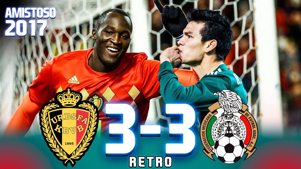 El día que el Chucky Lozano le ANOTÓ un DOBLETE a Courtois - Bélgica 3-3 México - Amistoso