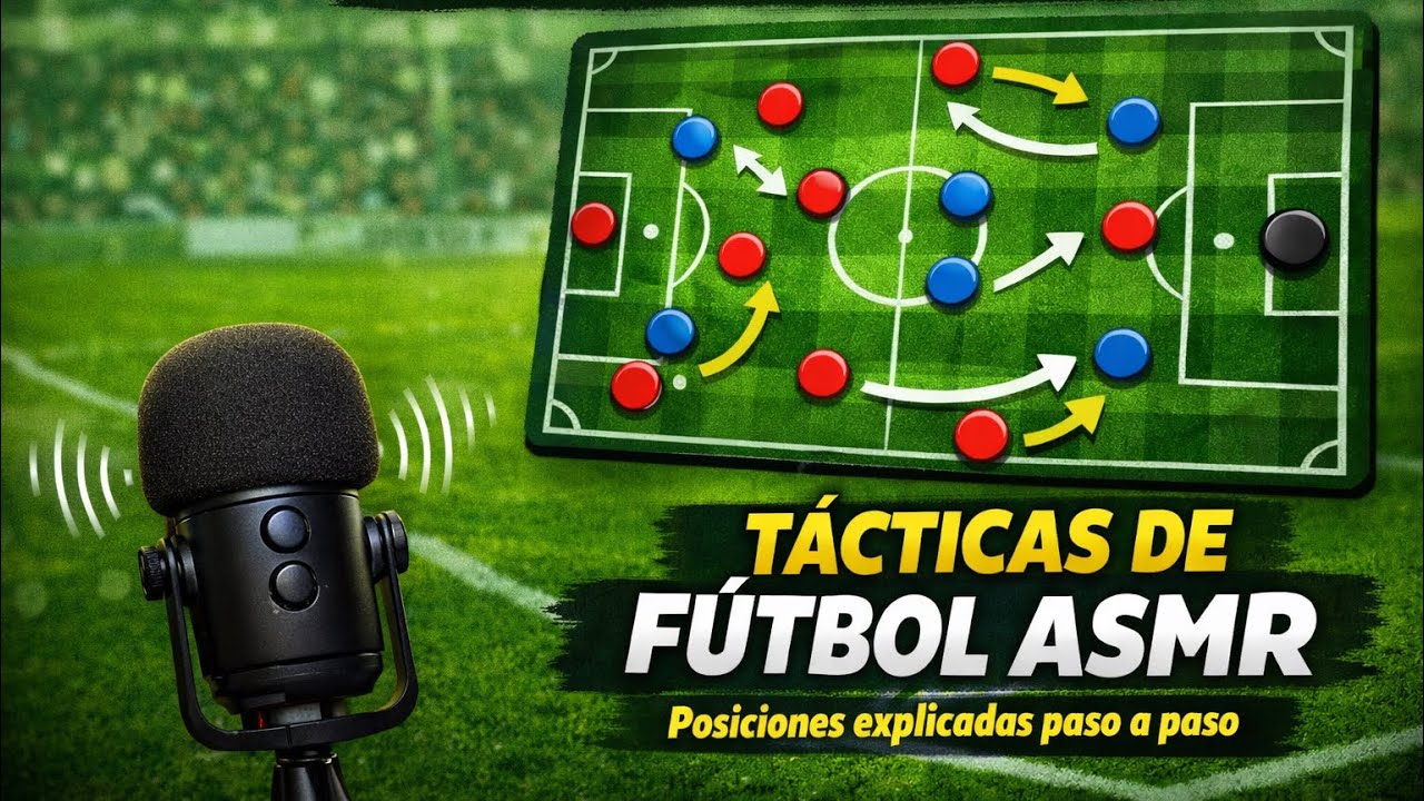 ASMR | Posiciones de fútbol ⚽ Voz suave para dormir