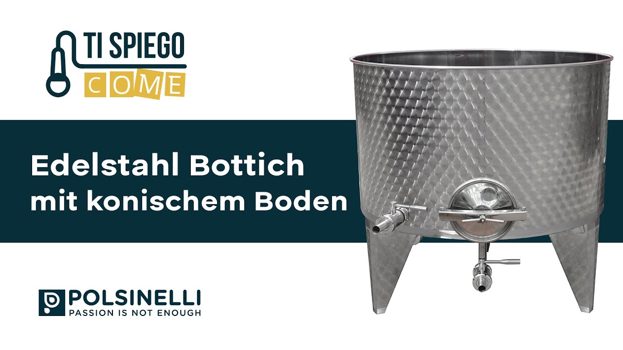 Wie unser 10° konischer Edelstahlbehälter hergestellt wird