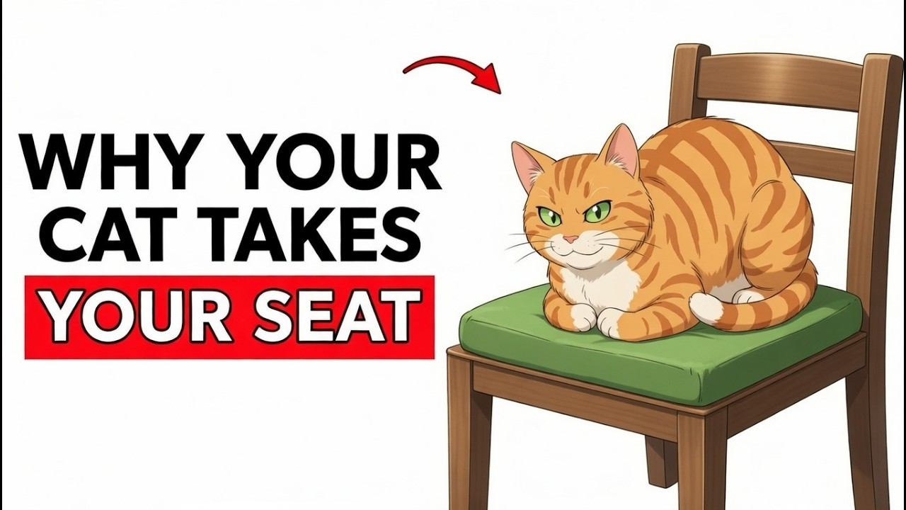 If Your Cat Steals Your Seat, Here’s What It Really Means...