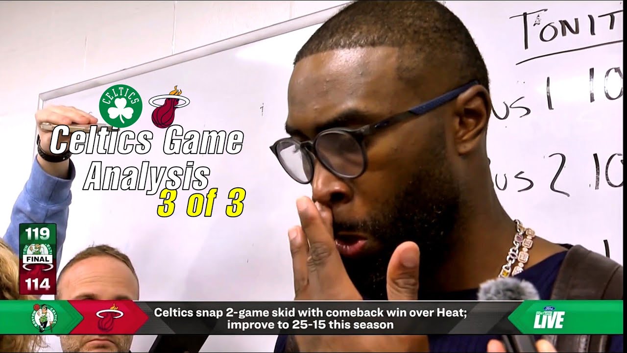 NBA SIMONS EXPLODES FOR 39 AS CELTICS STUN HEAT IN 19-POINT COMEBACK! Part 3 of 3