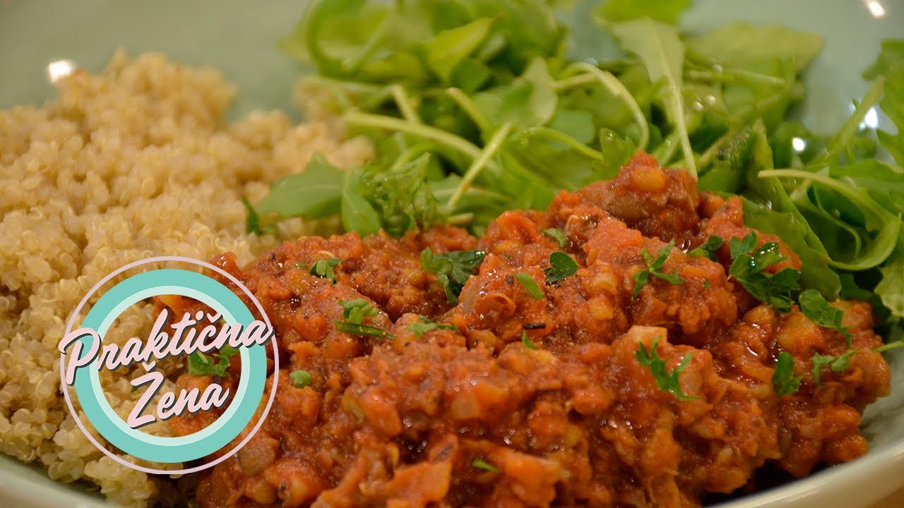 Praktična žena – Veganski bolonjez