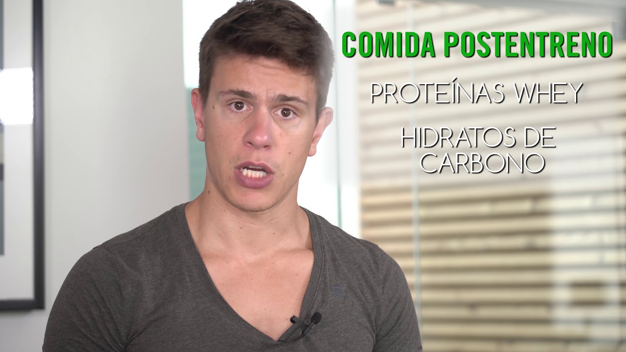 Todo sobre las comidas post entreno
