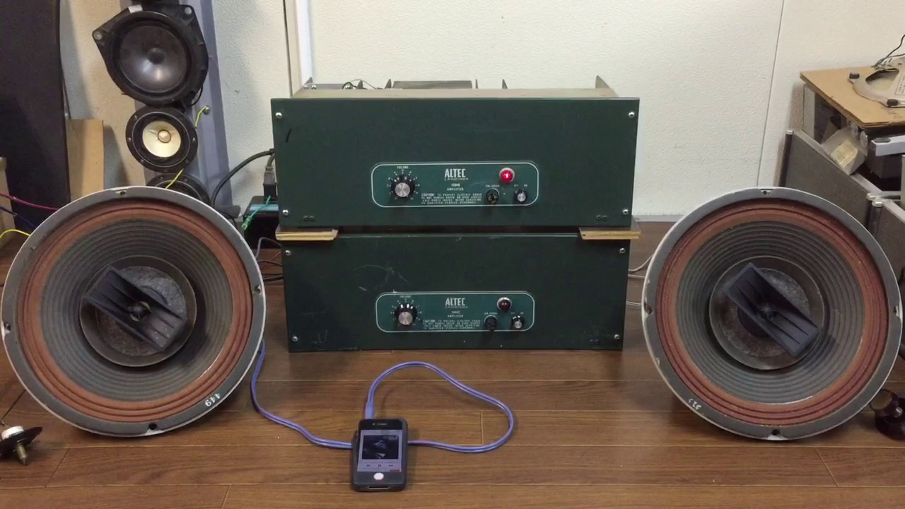 Altec 1594B / Electro-Voice 12TRXB