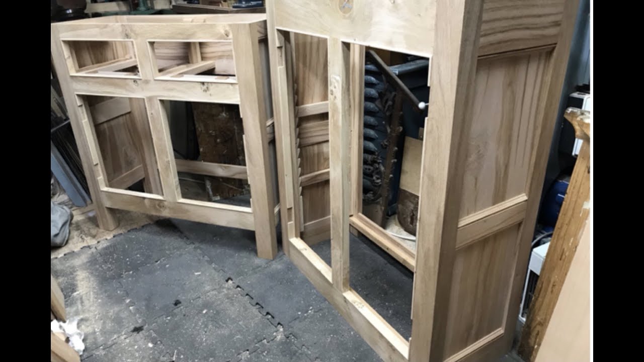 Making a Welsh bread and cheese cupboard. P part 2