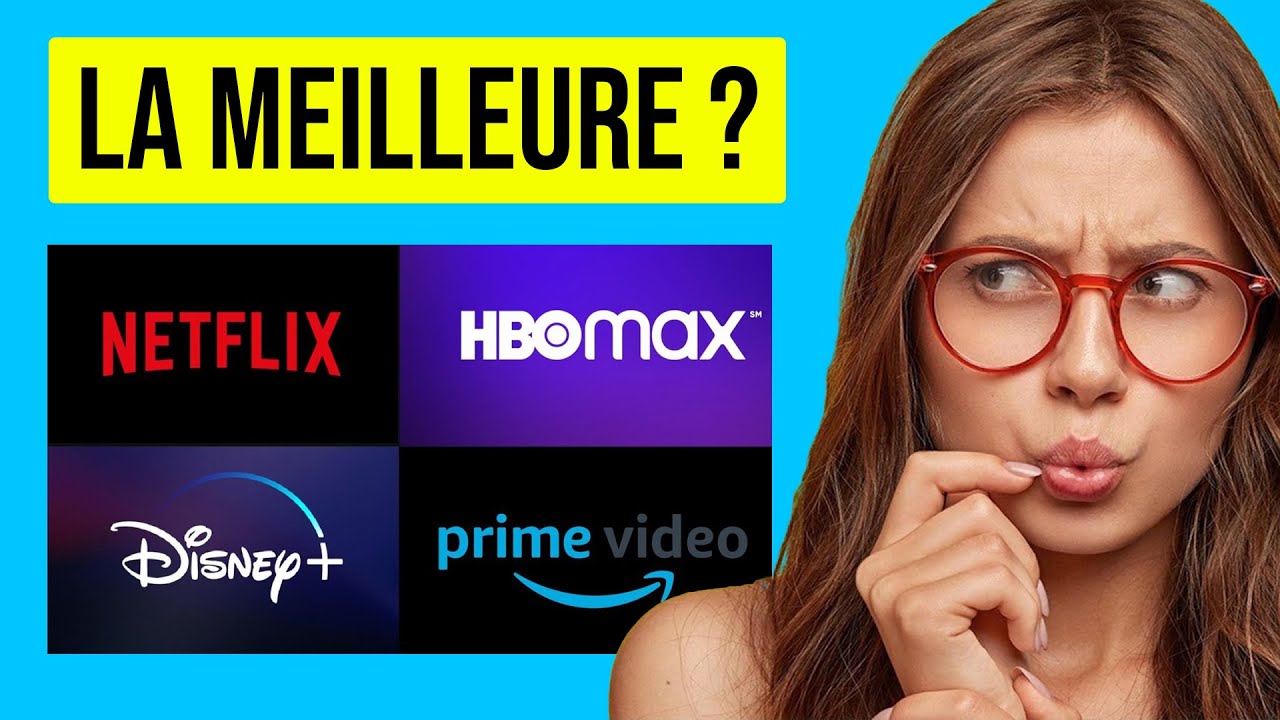 Netflix, Prime vidéo, Disney plus, HBO Max : Quelle est la meilleure plateforme de streaming ?