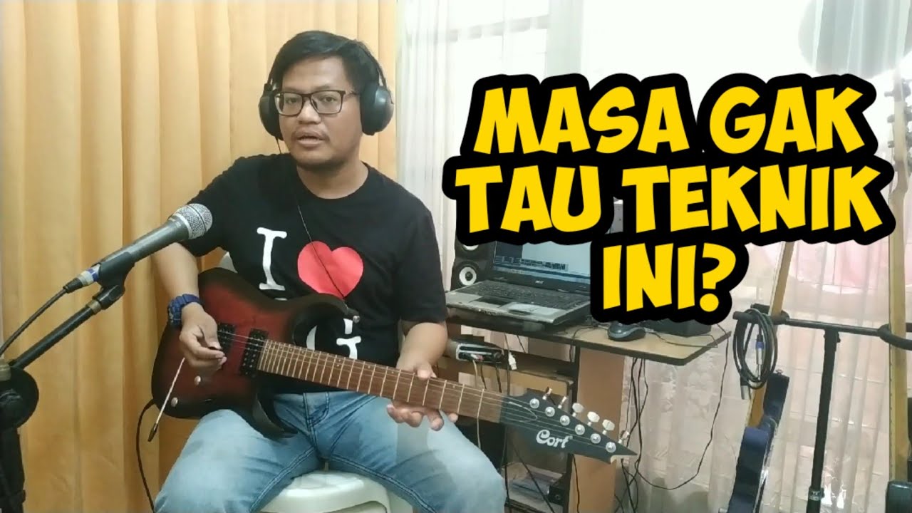 BIAR RHYTHM & MELODI GAK GITU GITU AJA | TEKNIK PALM MUTE