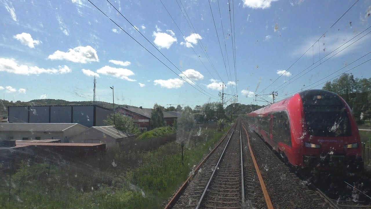 Cab ride Stockholm - Västerås - Örebro - Hallsberg - Göteborg, part 5 Källeryd - Partille