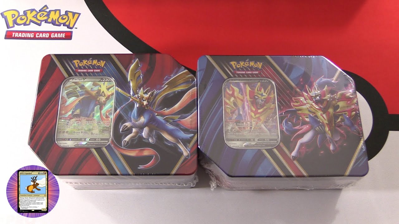 Pokémon Legends of Galar Tins - NICE PULLS!