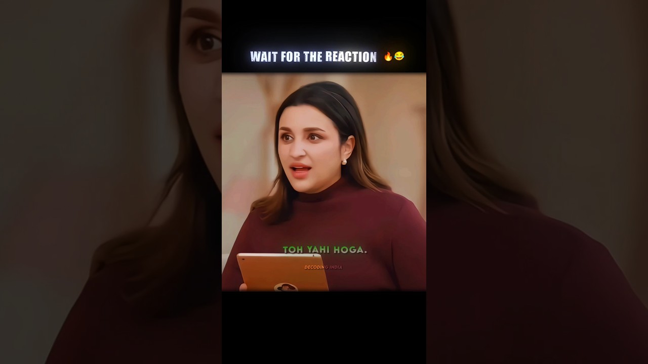 WAIT FOR THE REACTION 😂🔥 #raghavchadha #funny #parineetichopra #thekapilsharmashow #viral #shorts