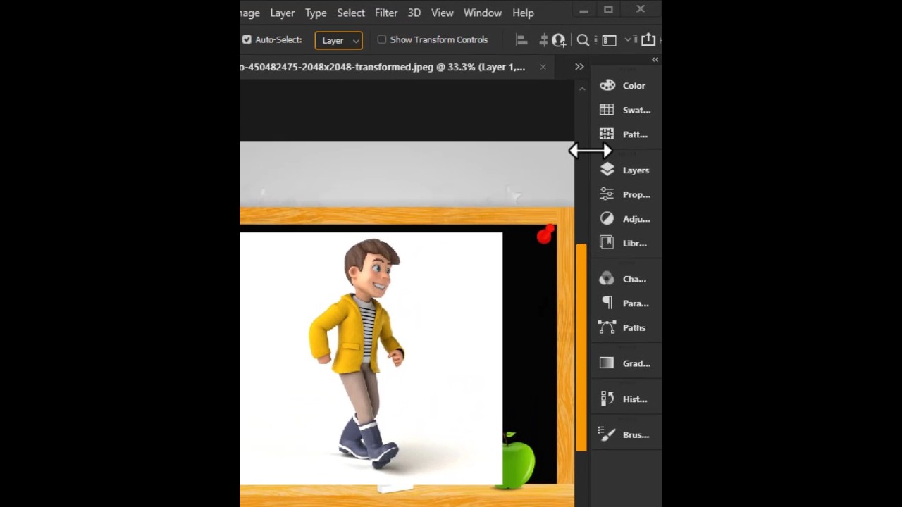 Chalk effect in Photoshop  #shorts #photoshop