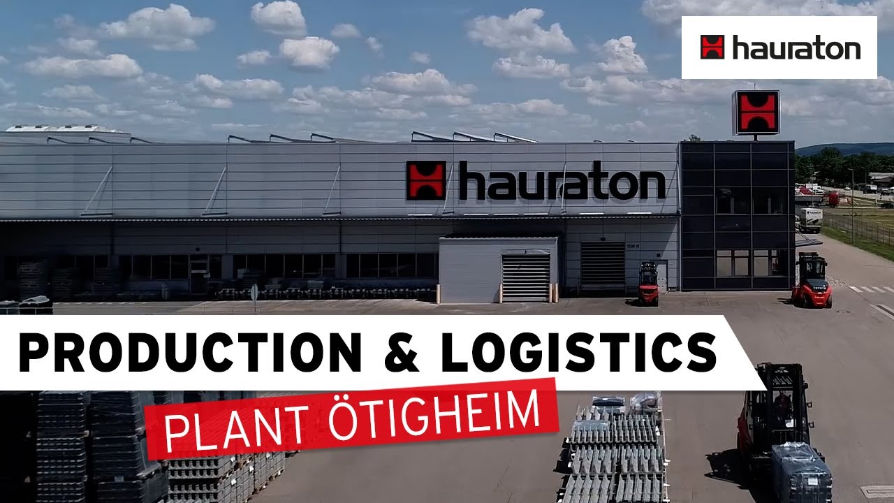 HAURATON Plant in Ötigheim | Production and Logistics of Drainage Systems