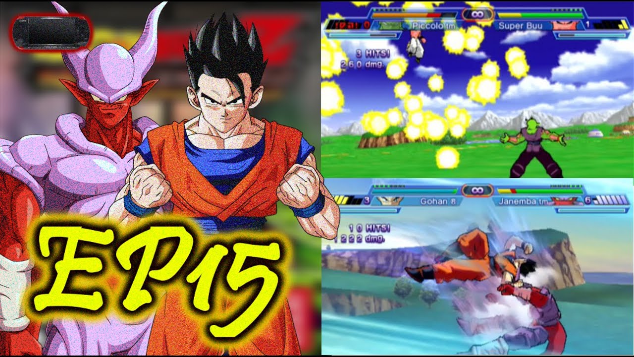 JANEMBA!?! THE Z-SWORD POWER! - DBZ: Shin Budokai 2 Another Road PSP (Story Mode) - EP15 (Chapter 5)